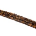 Tigrisszem négyzet lapka szál, 2x4 mm, kb. 38 cm