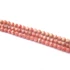 Rodokrozit "A" golyós szál, 5,5 mm, kb. 38 cm