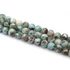 Larimar golyós szál, 8 mm, kb. 38 cm