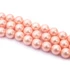 Shell pearl (rózsaszín) golyós szál