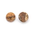 Képjáspis cabochon kő, kerek, 8 mm, 2 db