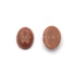 Napkő cabochon kő, szintetikus, barna, ovál, 6x8 mm, 2 db